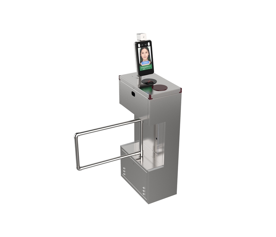 Speed ​​Gate Turnstile Face Recognition Thermal Scanner 35w 240vAC