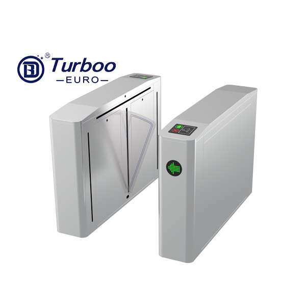 دروازه مانع فلپ امنیتی Turboo با سیستم کنترل دسترسی و تاییدیه CE